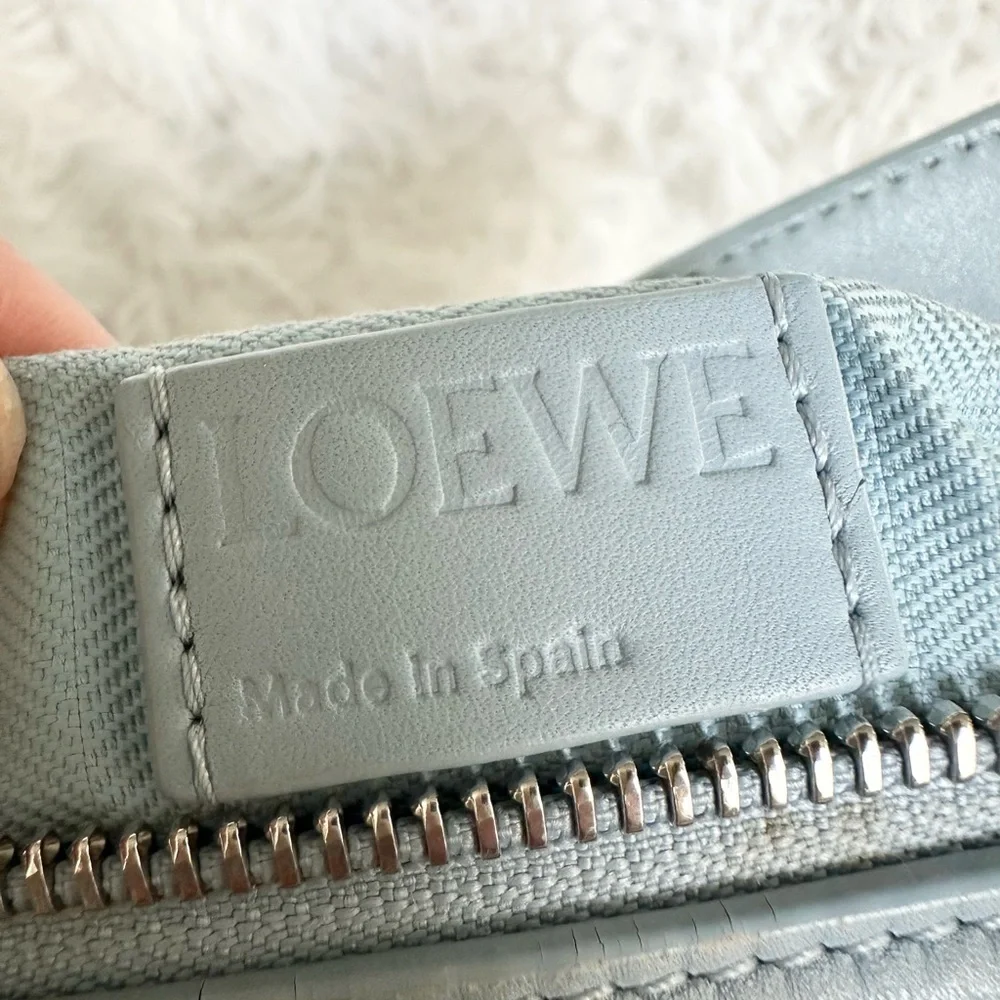 Loewe Puzzle Small Blue Bag - Picture 7 of 13